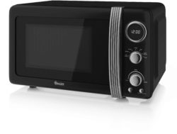 Swan - Standard Microwave -SM22030BN -Black